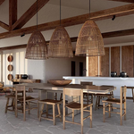 Load image into Gallery viewer, Runa Boho Rattan Pendant Light