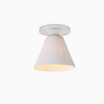 Load image into Gallery viewer, Conica Geometric Cone Glass Flush Mount – Minimalist Home Lighting