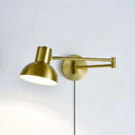 Load image into Gallery viewer, Adjustable Arm Plug In Wall Lamp