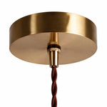 Bild in Gallery-Viewer laden, Ceiling canopy and twisted cord detail