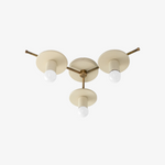 Load image into Gallery viewer, Radiro Globe Sculptural Trio Ceiling Lamp — Minimalist Modern Fixture for Living & Dining