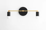 Cargar imagen en el visor de la Galería, Lámpara de baño industrial Mobilux Line - Aplique de pared minimalista - Accesorio elegante