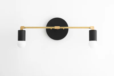 Lámpara de baño industrial Mobilux Line - Aplique de pared minimalista - Accesorio elegante