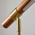 Load image into Gallery viewer, Moss Linear Wood Led Table Lamp - Modern Cordless Bedside Style