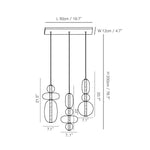 Load image into Gallery viewer, Stained Glass Chandelier