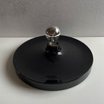 Load image into Gallery viewer, Contemporary Space Age Disk Ceiling Lamp Chrome Plated Finish