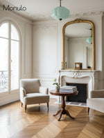 Load image into Gallery viewer, Eloise Scallop Vintage Milk Glass Semi-Flush Mount Pendant Light