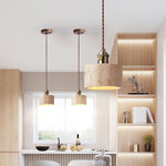 Load image into Gallery viewer, Alagusmo Minimalist Travertine Pendant Light