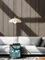 Load image into Gallery viewer, Alabaster Dome Pendant Light