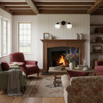 Bild in Gallery-Viewer laden, Opalume Metal Canopy Globe Vanity Sconce — Übergangs-Art-Deco-Wandleuchte