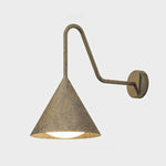 Bild in Gallery-Viewer laden, Skulpturale Kegel-Wandlampe – Retro-inspirierte Minimalistische Dekorative Ambientebeleuchtung für Wohnzimmer