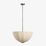 Load image into Gallery viewer, Lumarys Sculptural Fabric-Wrapped Pendant Light Organic Botanical Style for Living Room