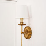 Charger l'image dans la visionneuse de galerie, Applique murale en métal et tissu doux Catina Design classique moderne - Éclairage d'entrée de couloir