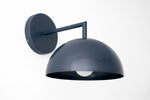 Load image into Gallery viewer, Metio Dome Wall Sconce – Mid-Century Dome Shade for Living Room