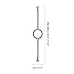 Bild in Gallery-Viewer laden, Garrault-Delord Decken-Stehlampe