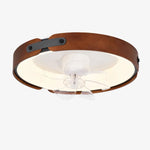 Bild in Gallery-Viewer laden, Walnut Full Spectrum Flush Mount Ceiling Light