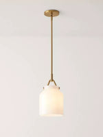 Load image into Gallery viewer, Hanton Nordic Metal Henry Pendant Light - Minimalist Glass And Metal Shade