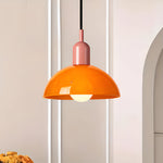 Load image into Gallery viewer, Aurora Nordic Colorful Bowl Pendant Light