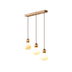 Load image into Gallery viewer, Hemp Rope Glass Pendant Lamp