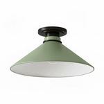 Cargar imagen en el visor de la Galería, Aurenza Modern Industrial Flush Mount: Elegante lámpara de techo para interiores residenciales