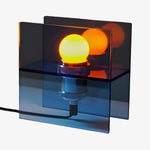 Bild in Gallery-Viewer laden, Sonnenuntergang Ozean Horizont Farbverlauf Tischlampe - Moderne Acryllampe für Schlafzimmer