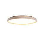 Load image into Gallery viewer, Ultra-thin Round Travertine Ceiling Lamp