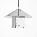 Load image into Gallery viewer, Bauhaus Hollow Silver Single Pendant Light
