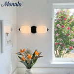 Charger l'image dans la visionneuse de galerie, Applique murale vintage en verre laiteux festonné Eloise - Éclairage d'appoint moderne pour salle de bain et chambre