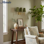 Load image into Gallery viewer, Rowan Elegant White-Linen Shade Wall Lamp – Retro Metal Wall Light for Bedroom & Hallway