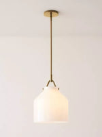 Load image into Gallery viewer, Hanton Nordic Metal Henry Pendant Light - Minimalist Glass And Metal Shade
