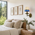 Load image into Gallery viewer, TF Tivanny Vintage Retro Stained Glass Wall Lamp for Bedrooms and Entryways