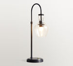 Load image into Gallery viewer, Lawson Minimalist Recycled Glass Desk Lamp – USB Enabled Table Lamp