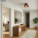 Load image into Gallery viewer, Metio Dome Minimalist Ceiling Lamp – Flush Mount for Small Spaces, Multi-Color Options