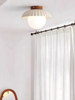 Load image into Gallery viewer, Cream Style Resin Alien Ceiling Light