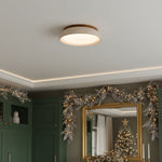 Load image into Gallery viewer, Travira Sculptural Travertine Ceiling Fixture - Soft Ambient Light for Bedroom Living Room or Entryway