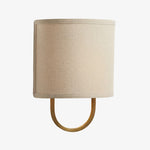 Load image into Gallery viewer, Nolvara Fabric Shade Wall Lamp - Modern Bedroom Wall Sconce for Cozy Lighting