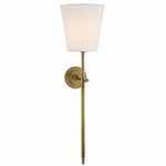 Load image into Gallery viewer, Rowan Classic Fabric Shade Wall Sconce Elegant Style - Bedroom Bedside Lighting