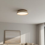 Cargar imagen en el visor de la Galería, Lámpara de techo de travertino escultural Travira: luz ambiental suave para el dormitorio, la sala de estar o la entrada.