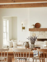 Load image into Gallery viewer, Derlina Clear Glass Sconce - Elegant Single To Triple Vanity Sconce