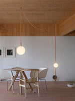 Load image into Gallery viewer, Modular Pendant Light with Sculptural Belt-Style Design