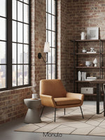 Load image into Gallery viewer, Rowan Fabric Shade Wall Sconce – Modern Industrial Light for Bedroom