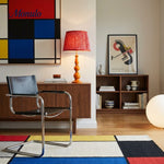 Charger l'image dans la visionneuse de galerie, Lampe de table sculpturale Grainora avec base en grain de bois naturel et abat-jour en tissu pour intérieurs chaleureux