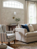 Load image into Gallery viewer, American Industrial Style Vintage Brass Fabric Wall Sconce