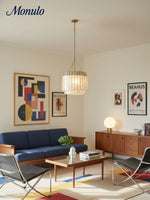 Load image into Gallery viewer, Lumica Faceted Capiz Shell Pendant — Coastal-Contemporary Pendant Light for Dining & Kitchen Islands