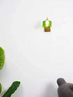 Bild in Gallery-Viewer laden, Ripple Glas-Wandleuchte – Vintage-Stil Nachttisch-Akzentlicht für Schlafzimmer