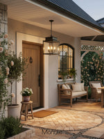 Load image into Gallery viewer, Yolvira Modern Outdoor Pendant Light – Porch Hanging Lantern Design