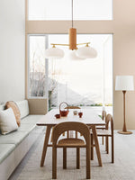 Load image into Gallery viewer, Medieval Log Style Vintage Glass Chandelier