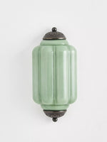 Load image into Gallery viewer, Vintage Milk Glass Flush Eloise Wall Sconce for Bedside Hallway
