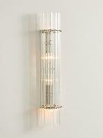 Load image into Gallery viewer, Lumora Crystal Up Down Wall Light – Double Wall Sconce for Bedroom