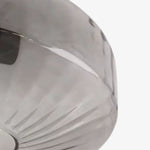 Cargar imagen en el visor de la Galería, Lámpara de techo empotrada de vidrio ondulado multicolor vintage Verdoma - Lámpara de techo decorativa retro para cocina o pasillo